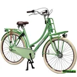 Hollandrad Retro Damen 28 Zoll Transportfahrrad 57 cm Ghost grün 3 Gang