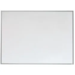 Nobo Weißwandtafel Stahl magnetisch Aluminiumrahmen 585x430mm weiß