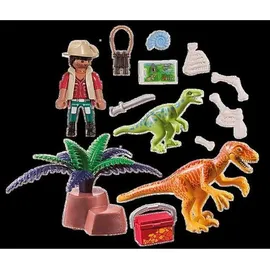 Playmobil Dinos Dinosaurier und Forscher Aktentasche 70108