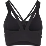 URBAN CLASSICS Ladies Sports Bra crossed - schwarz,