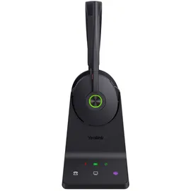 Yealink WH68 UC On-Ear Headset DECT/Bluetooth schwarz