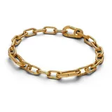 Pandora 563829C00 Damenarmband Matt Goldfarben, 17,5 cm