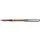 Uni-Ball eye fine UB-157E Tintenroller silber 0,4 mm, Schreibfarbe: rot, 12 St.