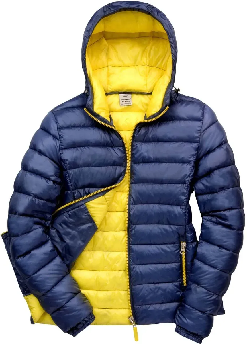 Result Damen Steppjacke 'Snow Bird' Stepp-Jacke R194F navy/yellow XXL