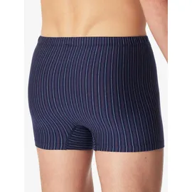 SCHIESSER Retro Boxershorts blau/schwarz M 9er Pack