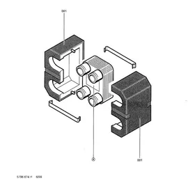 Viessmann Vitotrans 100 Plattenwärmetauscher Größe 2, Typ PWT, 30 bar, 130 Grad C 3003486