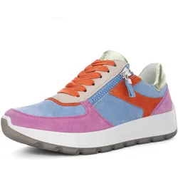 Sneaker ARA "Ara Sneaker Textil", Damen, Gr. 38, pink, Textil, casual, Schuhe