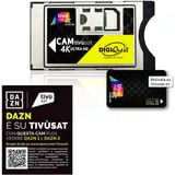 DIGIQuest CAM tivusat 4K Ultra HD Kanal-fähiges Gerät DAZN