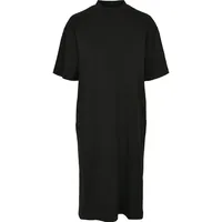 URBAN CLASSICS Organic Oversized Kurzes Kurzarmkleid Black M