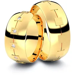 Trauringe Schw‰bisch Hall 585er Gelbgold - 9911