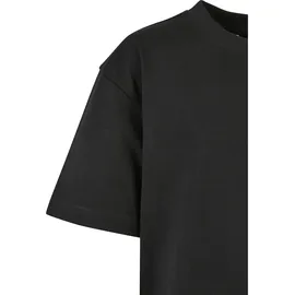 URBAN CLASSICS Jungen T-Shirt Boys Heavy Oversize Tee, lässiges T-Shirt für Jungen, Black, 110/116 - 110-116