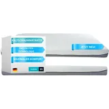 MARQA | Matratze 100x200 | Kaltschaum | Gelschaum | Höhe 18 cm | Härtegrad H3/H4 | Rollmatratze | (100x200) |Antibakteriell Orthopädische Matratzen