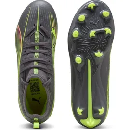 Puma Ultra 5 Match AG/FG Kinder Matte Aged Silver/Yellow Alert 28