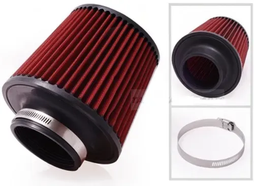 Sportluftfilter für Auto, Ø 76 mm