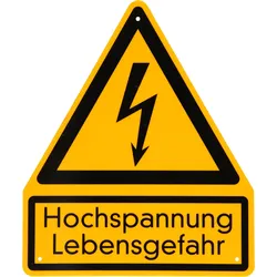KS Tools Warnschild Hochspannung, Lebensgefahr - 117.2483
