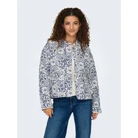 Only Onlhallie Quilted Jacket OTW Noos Alltagskleidung Steppjacke Mit Knopfdetail Und Fronttaschen, Cloud Dancer, x_s