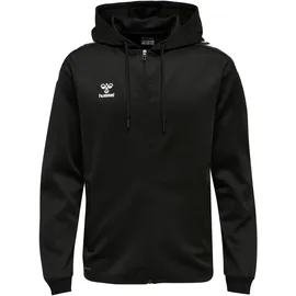 hummel Core XK Poly Zip Hood Sweat Herren Schwarz S