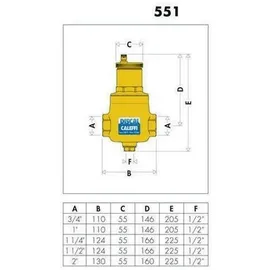 CALEFFI Mikroblasenabscheider Discal 1 Zoll IG