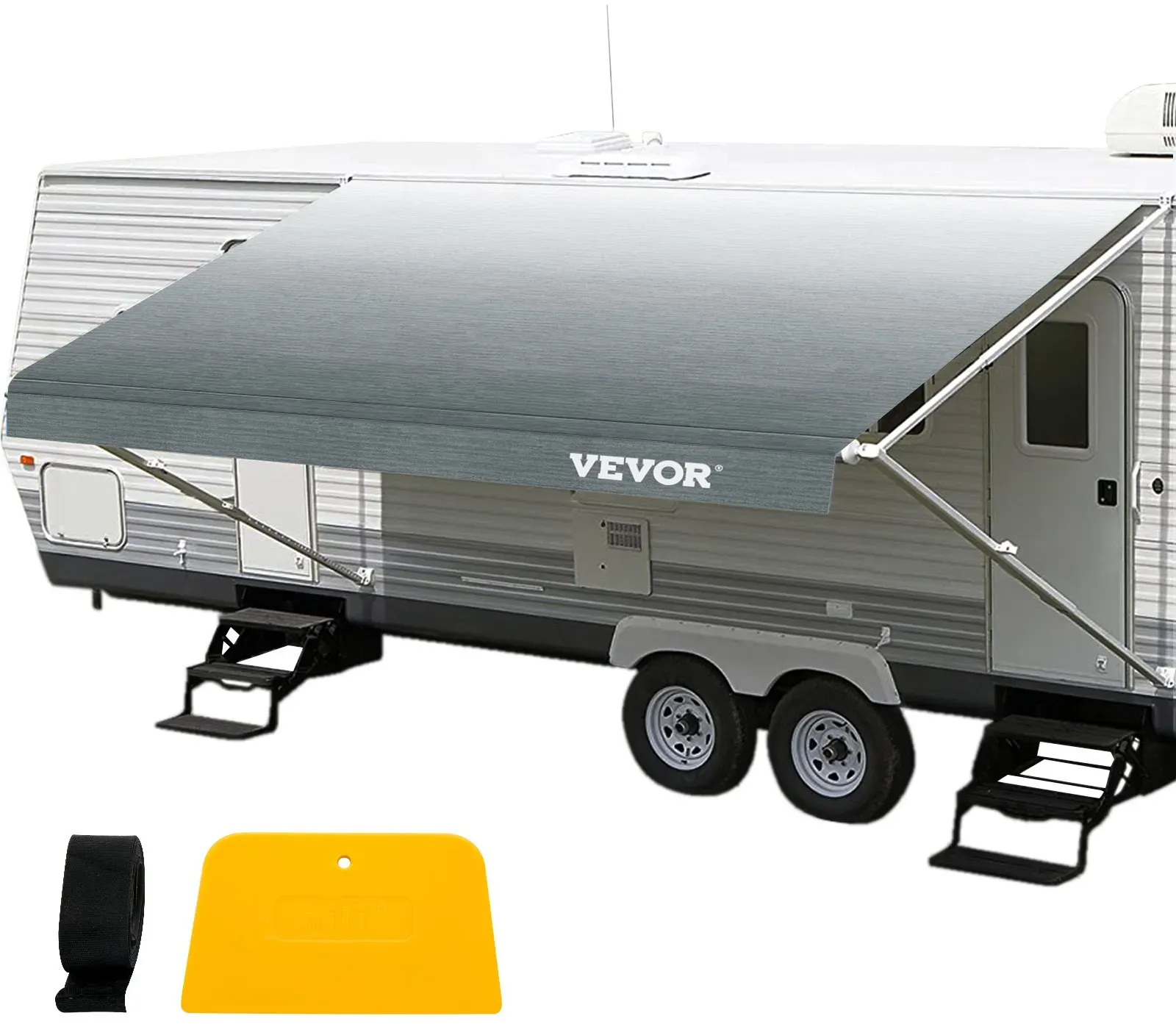 VEVOR Wohnmobil-Markisenstoff Wohnwagen-Anhänger-Ersatzstoff 433x240cm