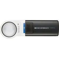 Eschenbach 151112 Handlupe mit LED-Beleuchtung Vergrößerungsfaktor: 12.5x Ø35mm
