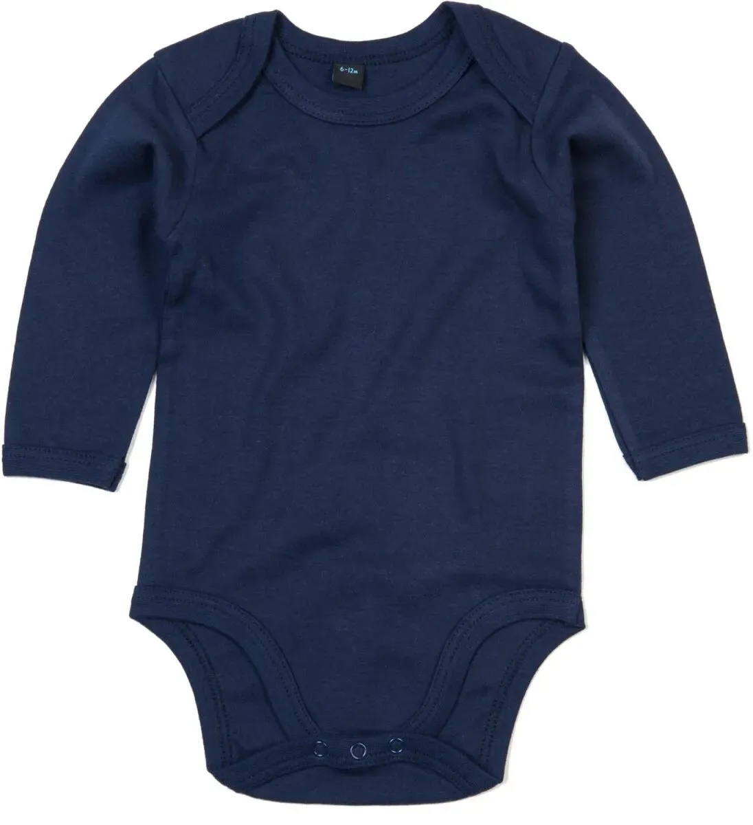Babybugz Kinder Baby Body langarm Baby-Body BZ30 nautical navy 0-3 Monate