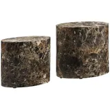 SalesFever Couchtisch Braun 2er Set, - Braun