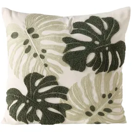 Boltze Dubia Dekokissen 45 x 45 cm Creme