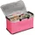 KESPER Einkaufskorb pink 25.5x50x29cm