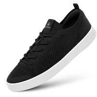 GIESSWEIN Wool Sneaker Men - Platform Herren Schuhe, Low-Top Halbschuhe, Freizeit Sneakers aus Merino Wool 3D Stretch, Superleichte Schnürer - 41 EU