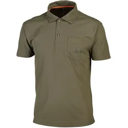 Tom Collins Herren-Funktions-Poloshirt, dunkelgrün, XXL
