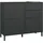 borchardt Möbel Kommode BORCHARDT MÖBEL "Haama", schwarz (schwarz matt), B:93cm H:80cm T:35cm, Spanplatte, Sideboards, Kommode, Breite 93 cm