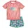 Playshoes UV-Schutz Bade-Set Palmen Rose, 98/104