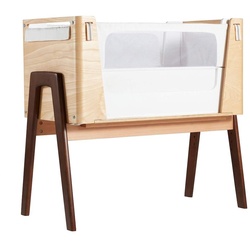 Gaia Baby Hera Beistellbett, Farbe: Nature/Walnut