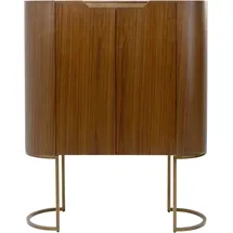 Kare Barschrank Giorgio 115 x 142 cm Braun