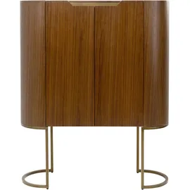 Kare Barschrank Giorgio 115 x 142 cm Braun
