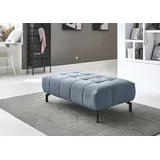 die planbar Sitzhocker DIE PLANBAR "MP-IN18022", blau (aqua), B:126cm H:42cm T:76cm, 100% Polyester, Hocker, Sitzhocker