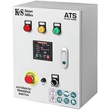 K&S Könner&Söhnen Die ATS-Einheit KS ATS 4/63HD (automatische Umschaltung auf Notstrom) startet den Generator automatisch und überträgt die Belastung, wenn die Hauptstromversorgung unterbrochen wird.