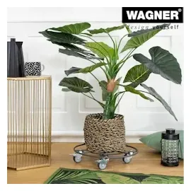 Wagner System GmbH Wagner Pflanzenroller GH 0947 Anthrazit Ø 38 cm