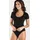 VIVANCE T-Shirt-Body Damen schwarz, weiß Gr.48/50