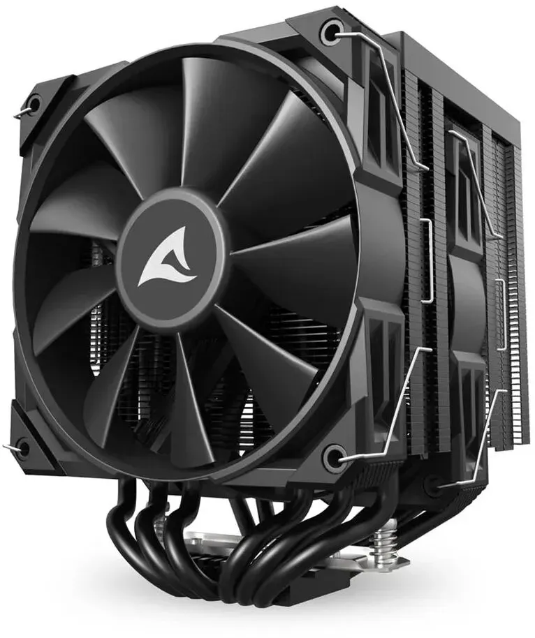 Sharkoon A60 Prozessor Luftkühlung 12 cm Schwarz 1 Stück(e)