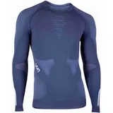 Uyn Ambityon Langarm-baselayer - Deep Blue / Avio / White - L-XL