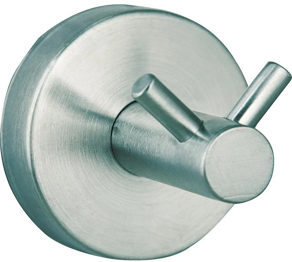 Doppelhaken Axial Edelstahl matt