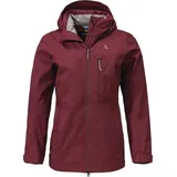 Schöffel ZipIn Jacket Stanzach L Jacke Damen rot 40 - Dunkelrot