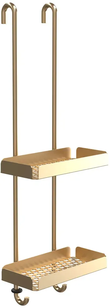 frost NOVA2 Duschablage 1947 gold gebürstet - gold gebürstet