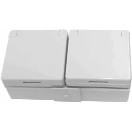 Jung SCHUKO-Steckdose 2-fach 16A 250V 622 WW