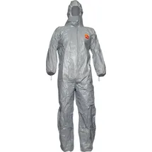 DuPont de Nemours Dupont Schutzoverall Typ 3/4/5/6 Tychem 6000 F, grau, Unisex-Größe: S