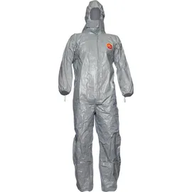 DuPont de Nemours Dupont Schutzoverall Typ 3/4/5/6 Tychem 6000 F, grau, Unisex-Größe: S