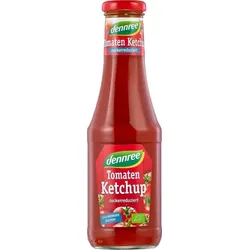 dennree Tomatenketchup zuckerreduziert bio 500ml