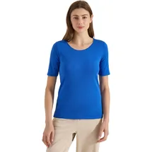 Cecil Basic T-Shirt mit Rundhals in Unifarbe