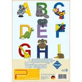 Peter Bausch GmbH & Co. KG Laubsägevorlage Buchstaben A - I (341S)